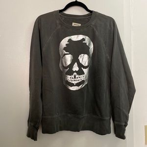 Zadig & Voltaire scull sweater sz M